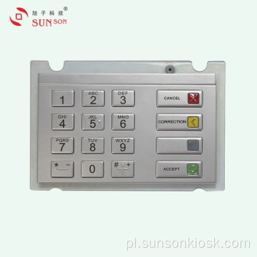 Numeric Encryption PIN Pad dla kiosku płatniczego